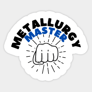 Metallurgy Master Gift Professional Holiday Sticker